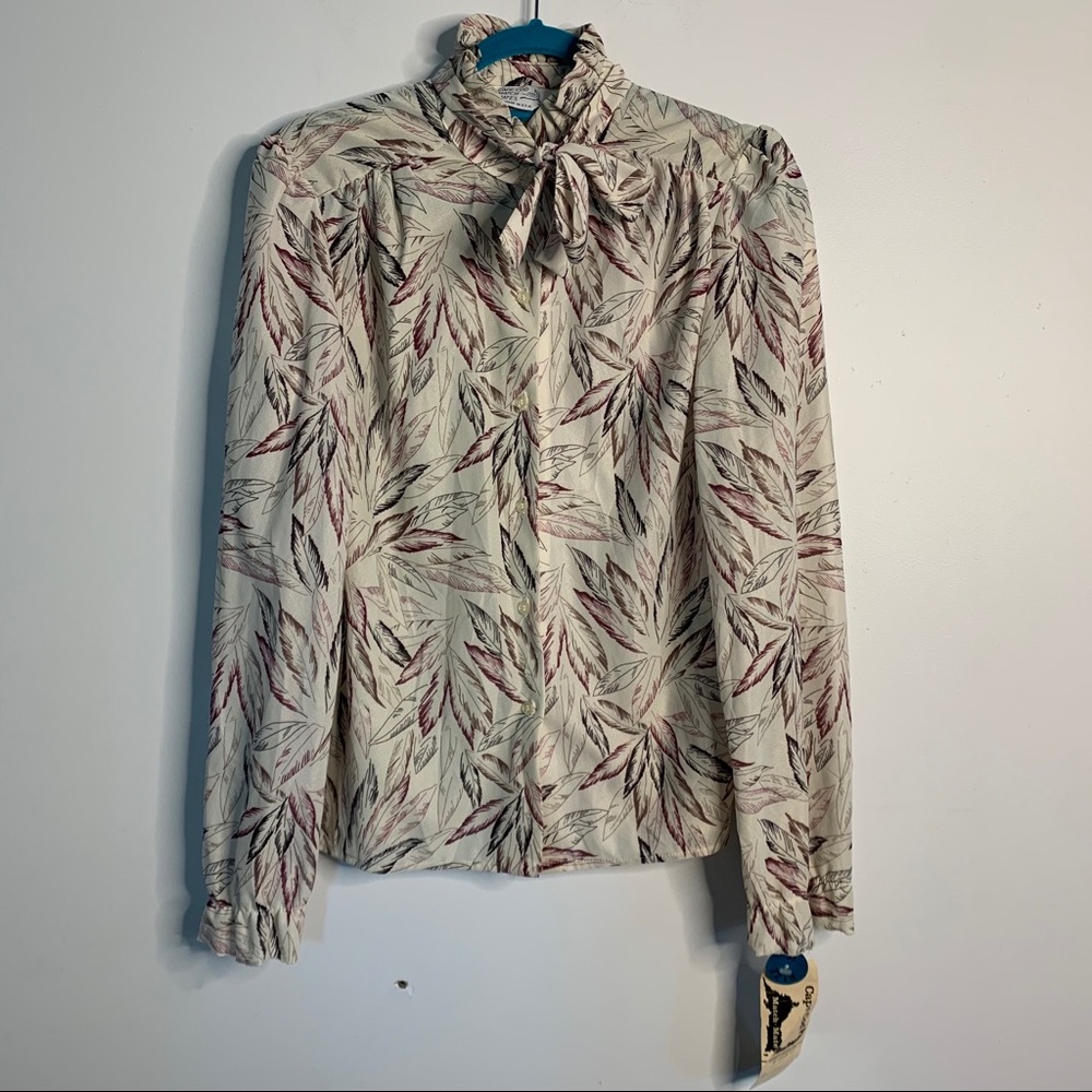 NWT deadstock frond blouse